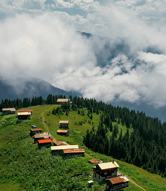 Bulut Denizi Görmek İsteyenler için Karadenizde Bungalov ve Kamp Alanları