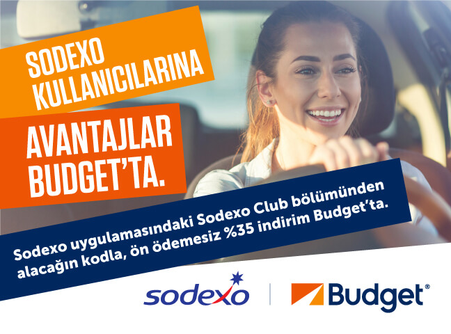 Sodexo Club’lılar Budget’ta Kazanıyor!