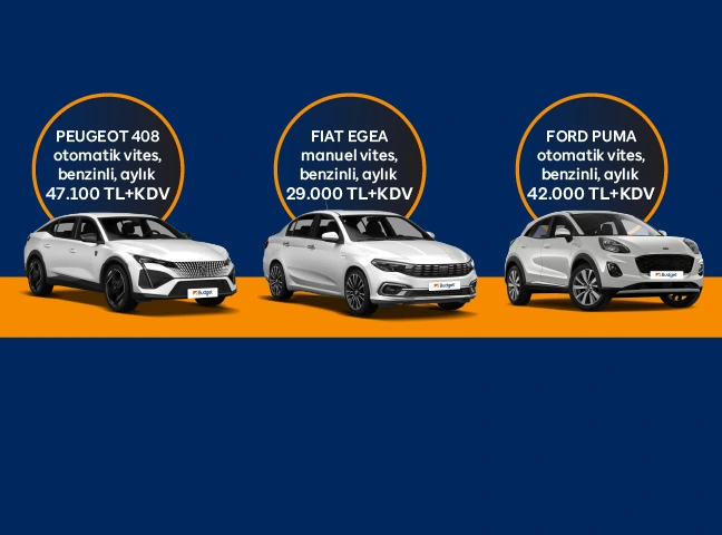 Aylık Kurumsal Kiralamalarında İndirimli Fiyatlar Budget’ta