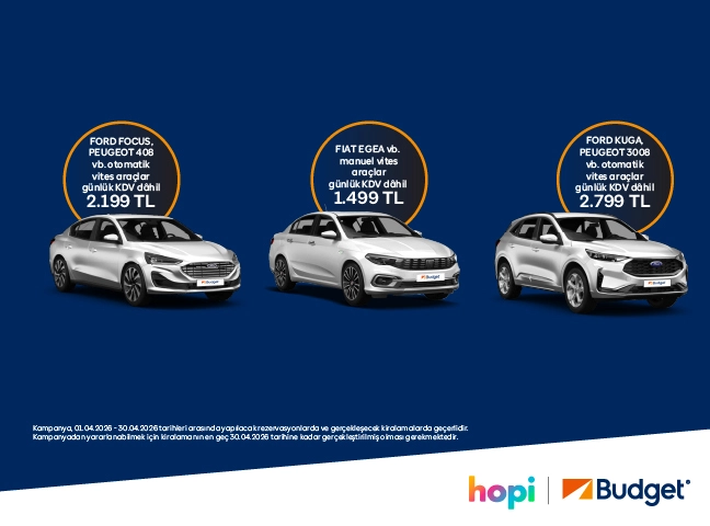 Hopililere Nisan’a Özel Sabit Fiyatlar!