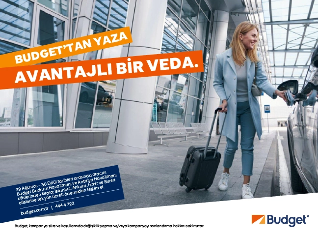 Budget'tan Yaza Avantajlı Bir Veda