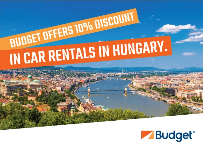 Hit the road with a 10% discount in Hungary with Budget