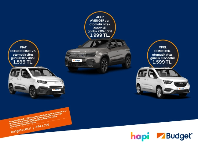 Hopililere 2025 Yıl Sonuna Özel Sabit Fiyatlar!