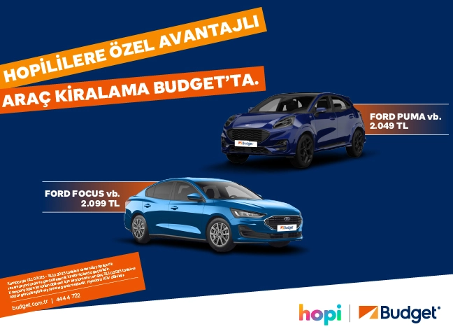 Hopililere Yaz Sonuna Özel Sabit Fiyatlar!