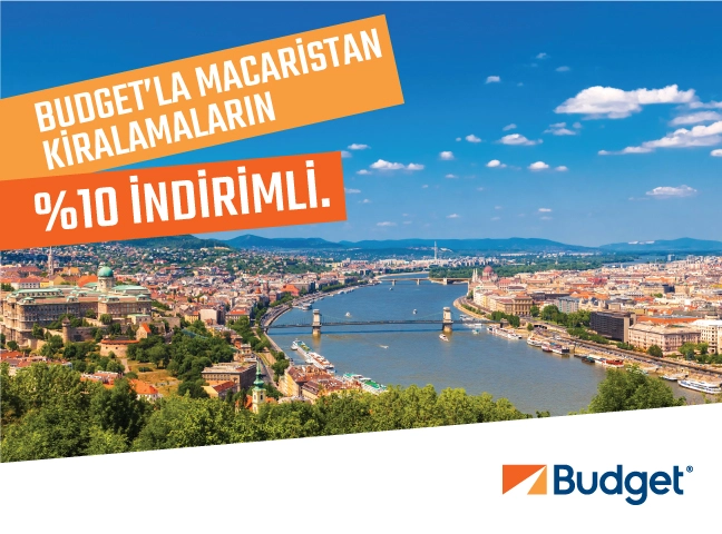 Macaristan’da Budget’la yola %10 indirimli çık.