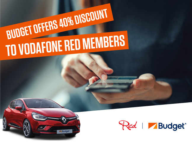 Budget Anywhere You Want Advantage for Vodafone Red Members!