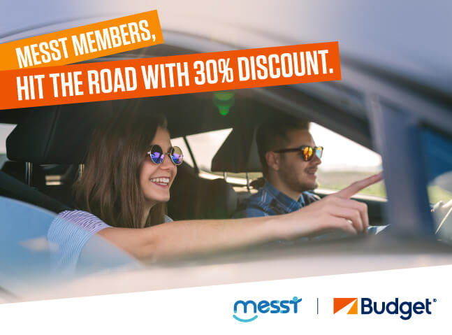 Budget Offers Exclusive Advantages For Messt !